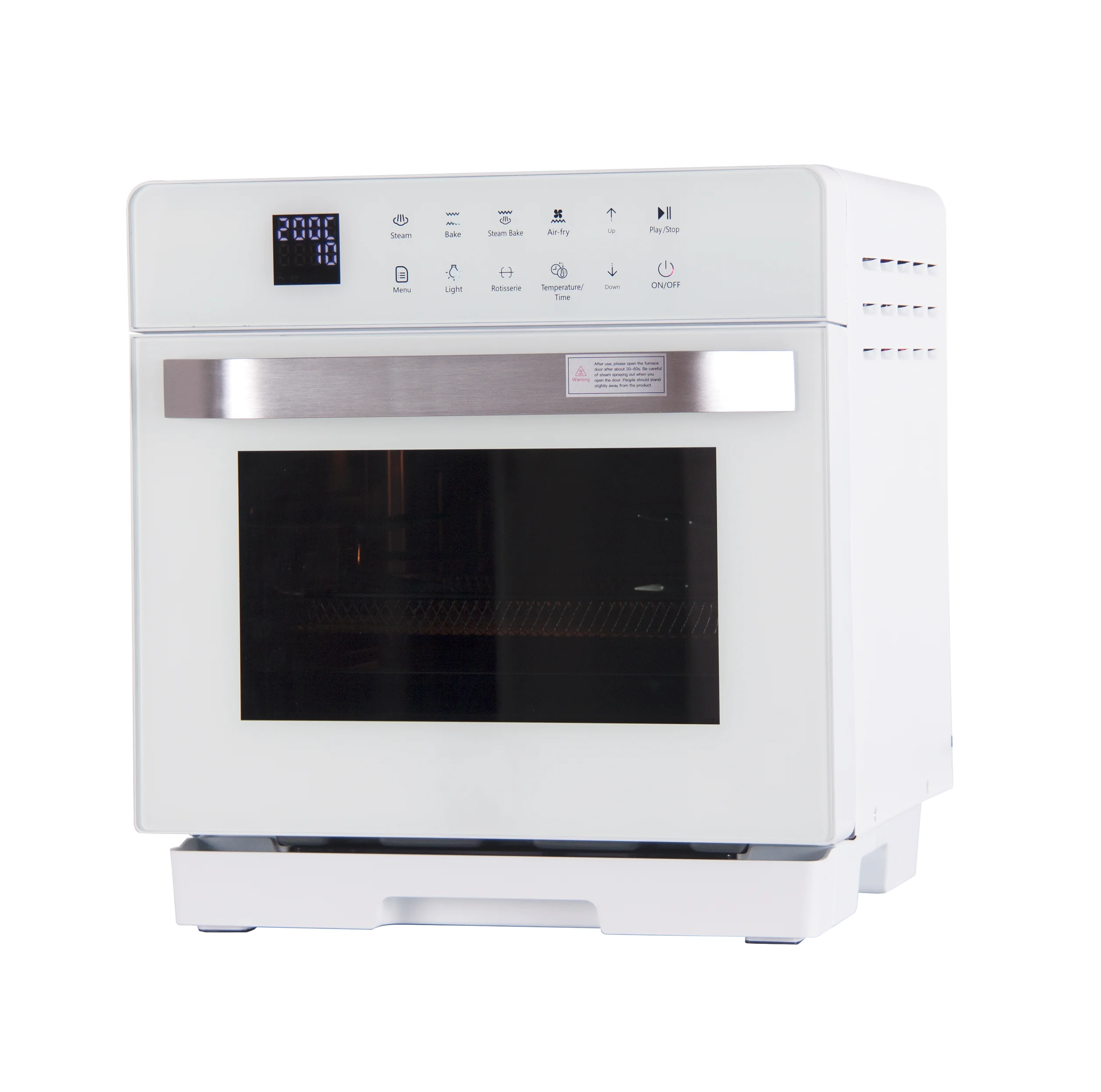 8-in-1 Air Fryer + Convection Steam Oven + Grill + rice cooker + rotate chicken+ food dehydrator