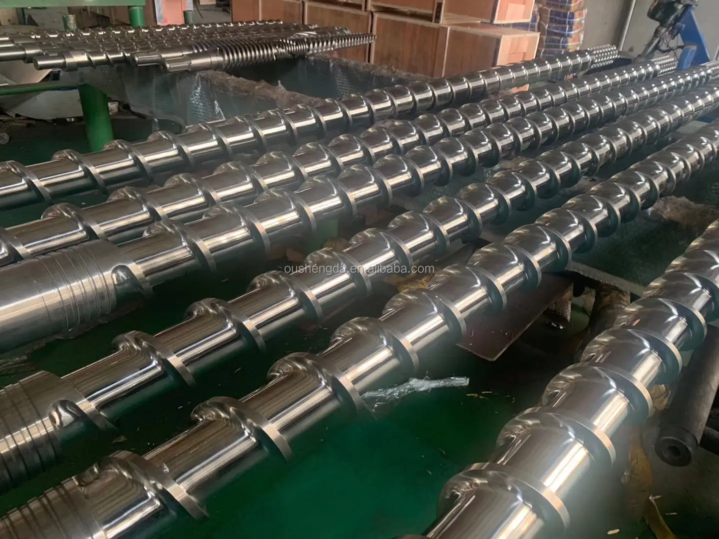 pvc/abs extrusion granules single screw and barrel for PVC pipe granulator recycle pelleitzer