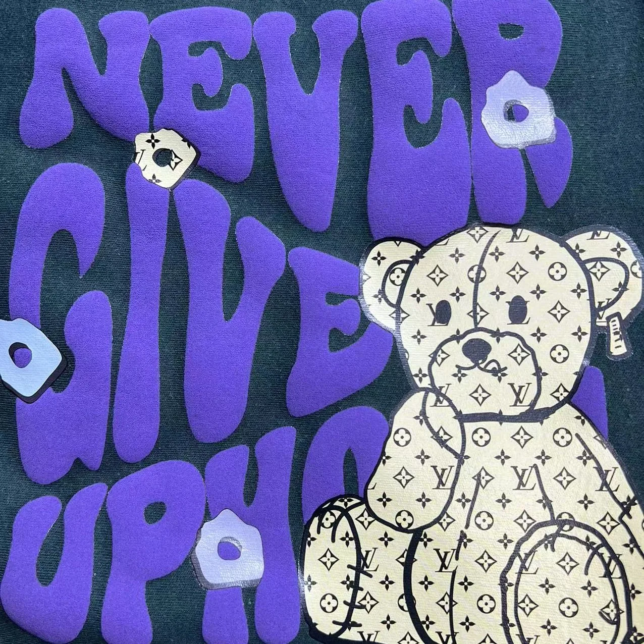 Custom High Quality 3D Puff Heat Transfer Vinyl Puffy Heat Transfer Pet Roll Film Dtf Printing Transfer For Garments