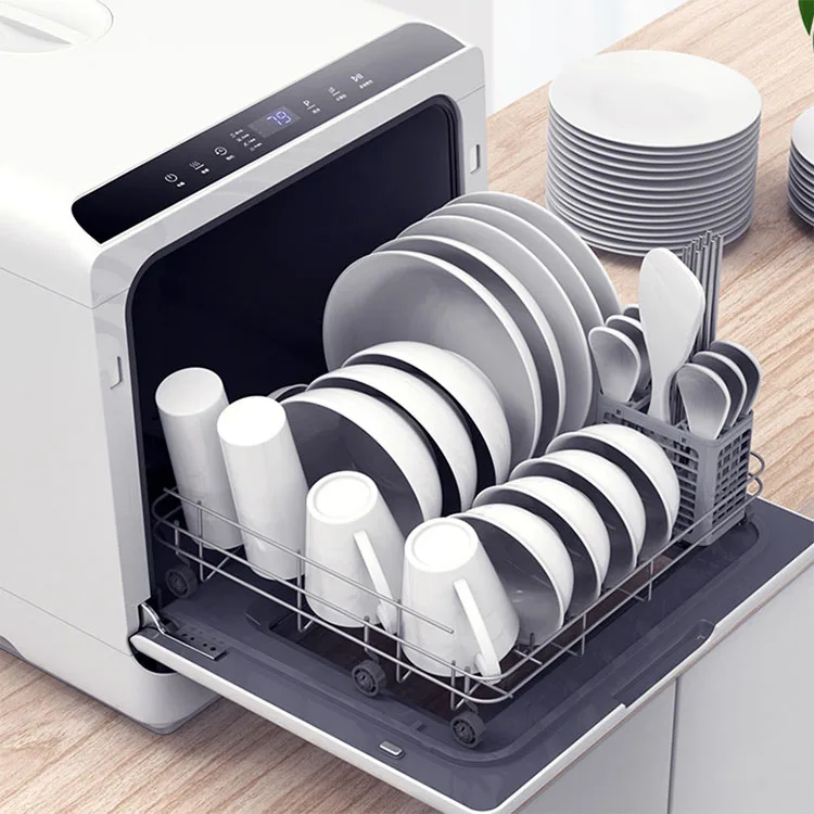 household 3 in 1 Desktop uperization automatic Wash electric Dishwasher