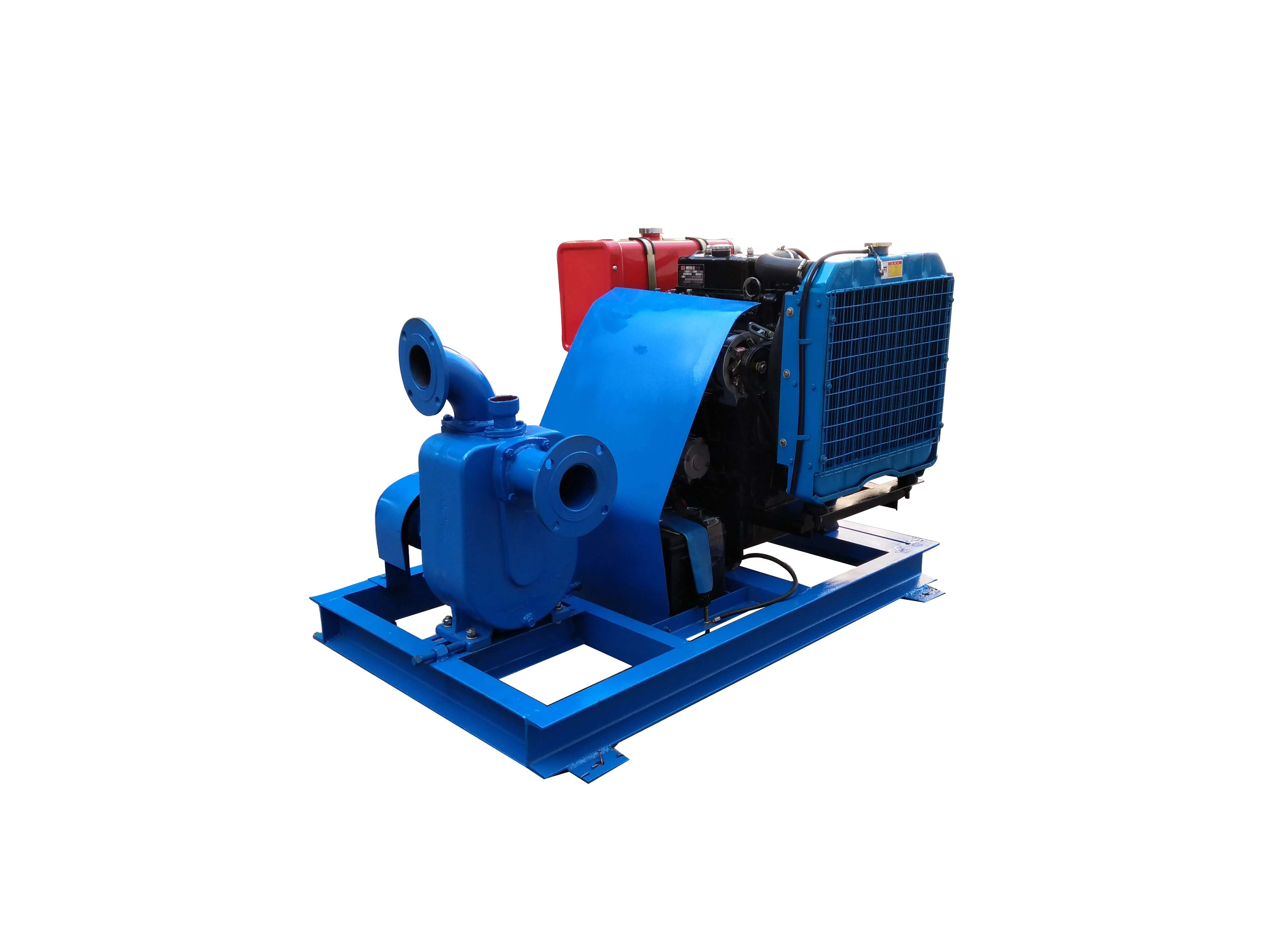 
High Quality Irrigation Hydraulic Agriculture Equipment Farm Engine Diesel Self-Priming Pump 