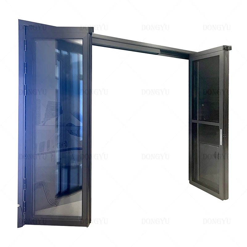 Metal Good Quality Cheap Price Sliding and Swing PT Door glass door Aluminum PT Door for House