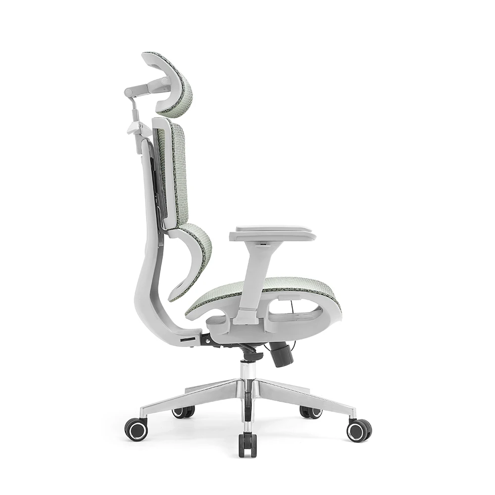Luxury design moving modern mesh fabric ergonomic office chair swivel fabric chair sillas de oficina office furniture
