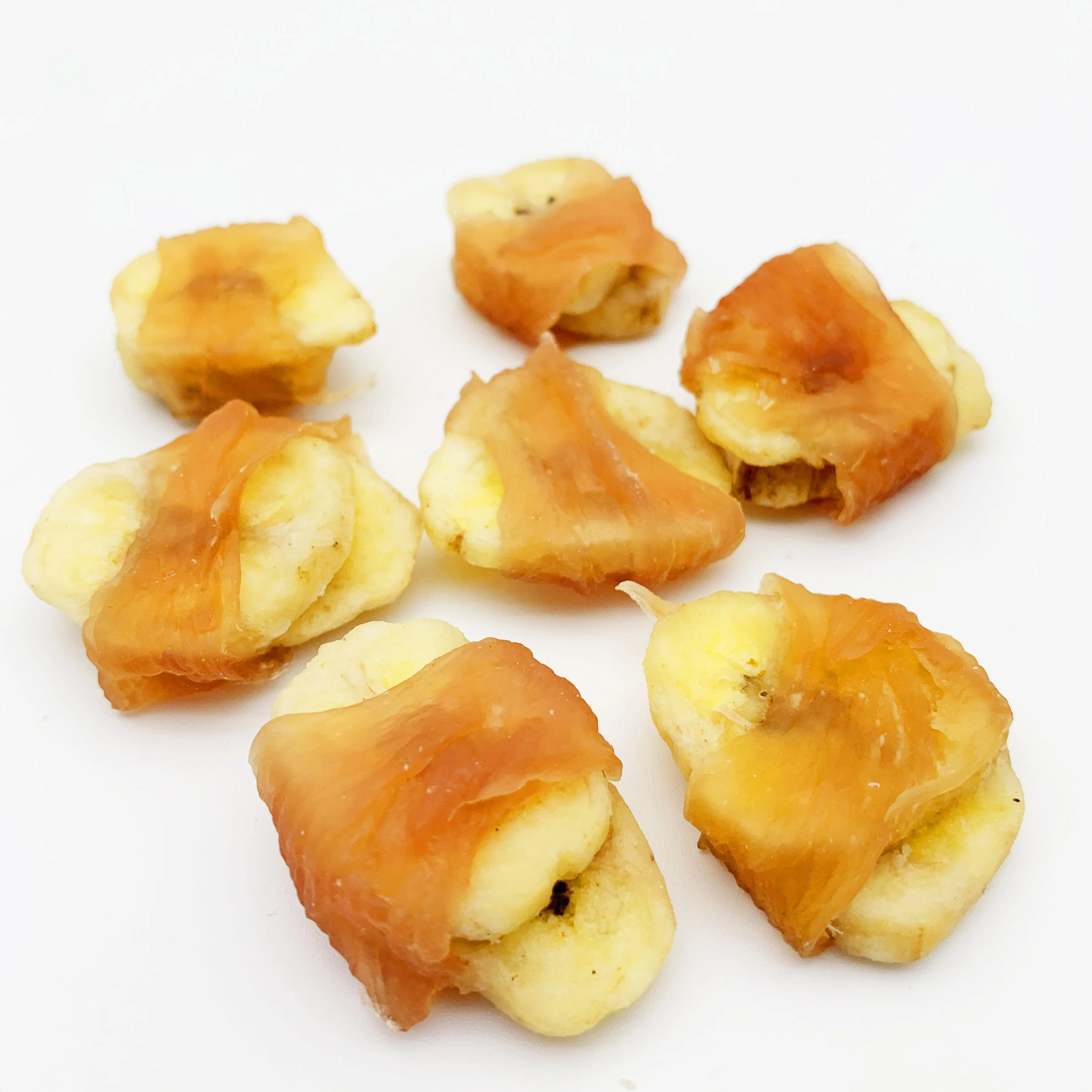 
Chicken treats for dog chicken wrap banana quality dog food pet treats 