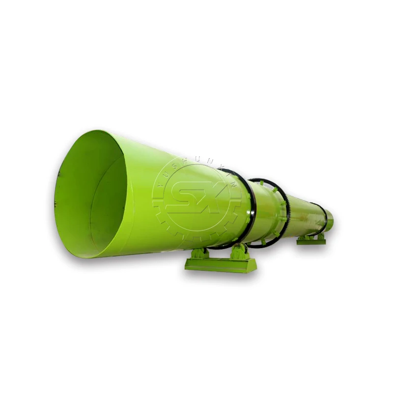 Sugarcane Bagasse Drying Machine Rotary Drum Dryer for Animal Feeds