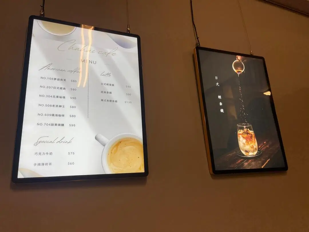 Led Poster Advertisement Frame Wall Mont Super Slim Light Box Billboard Board Luminous Display