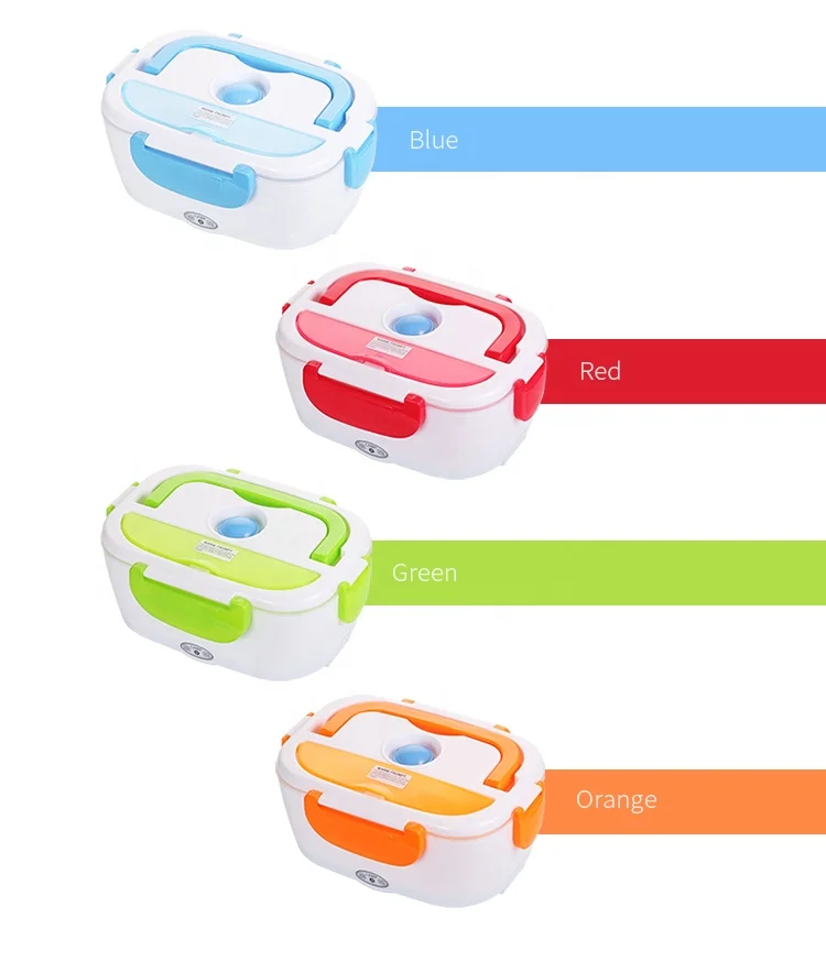 12V 110V 220V шеи контейнер еды PP пластиковый Электрический нагреватель пищи теплее нагрева водителя Ланч-бокс для использования дома и в машине