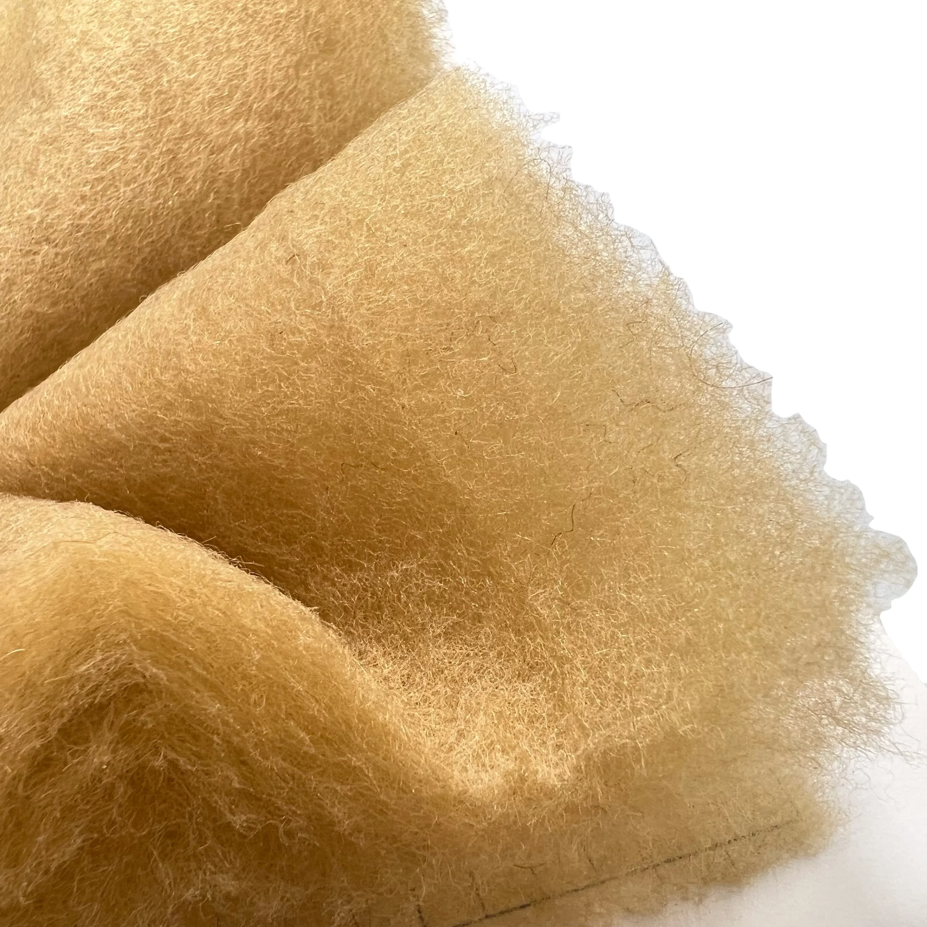 Oeko Tex Standard 100 Garments Quilts Wadding Nonwoven Filter Fabric Camel Hair Wadding Soft 60% Camel Hair,40%polyester Fiber