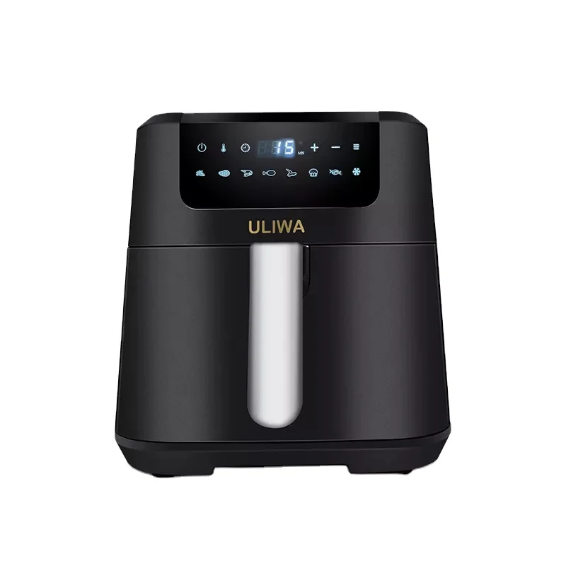 China 5L Manufacturer Digital Touch Screen Grill Air Fryer
