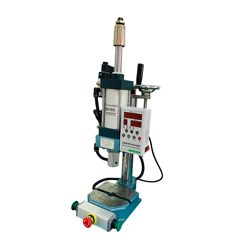 Small Press Bag Material Riveting Machine Punching and Bending Machine with Mold Handle Brass Hot Product 2020 Single Column CE