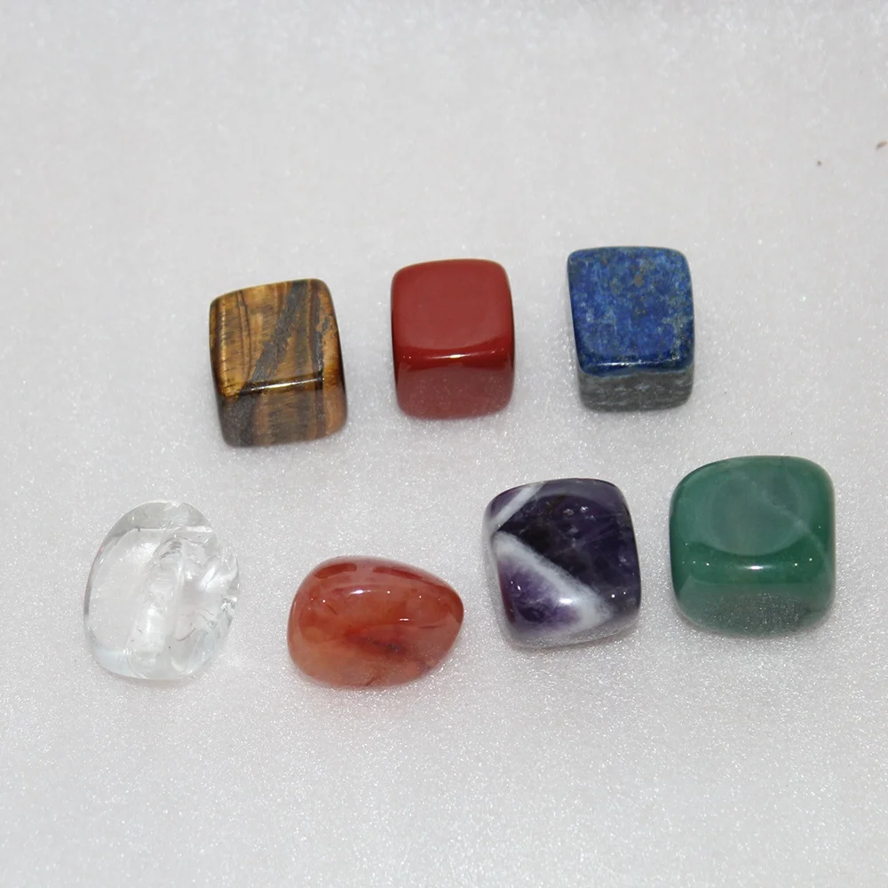 high quality natural tumbled stone chakras stone set healing crystals healing stones