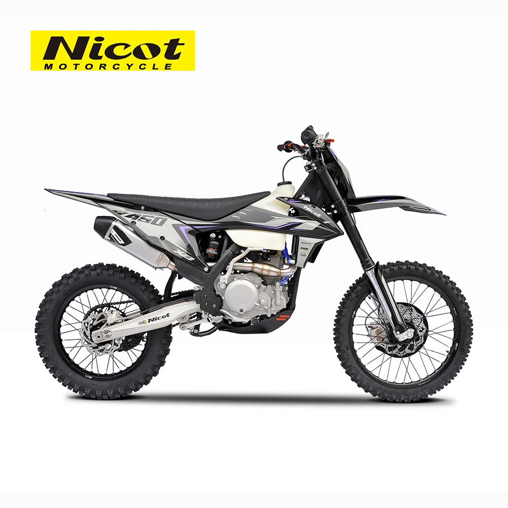 Nicot Best Selling Durable Using Motocross Off-road Motorcycles Dirt Bike NC450 Water Cooling