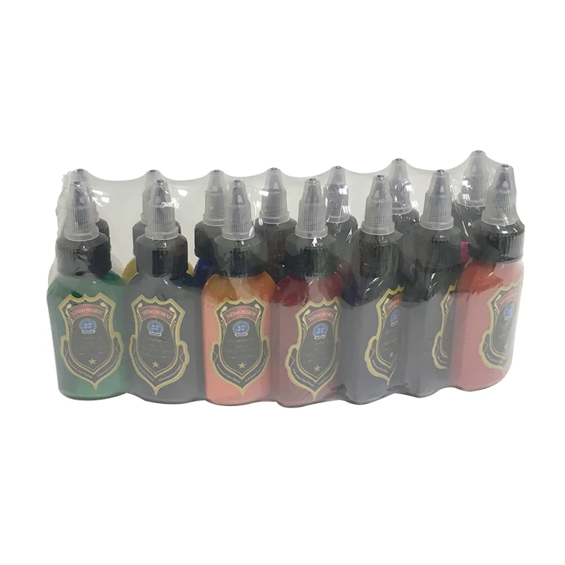 BL Organic Permanent Tattoo Ink Pigment For Body Tattoo 14 Colors