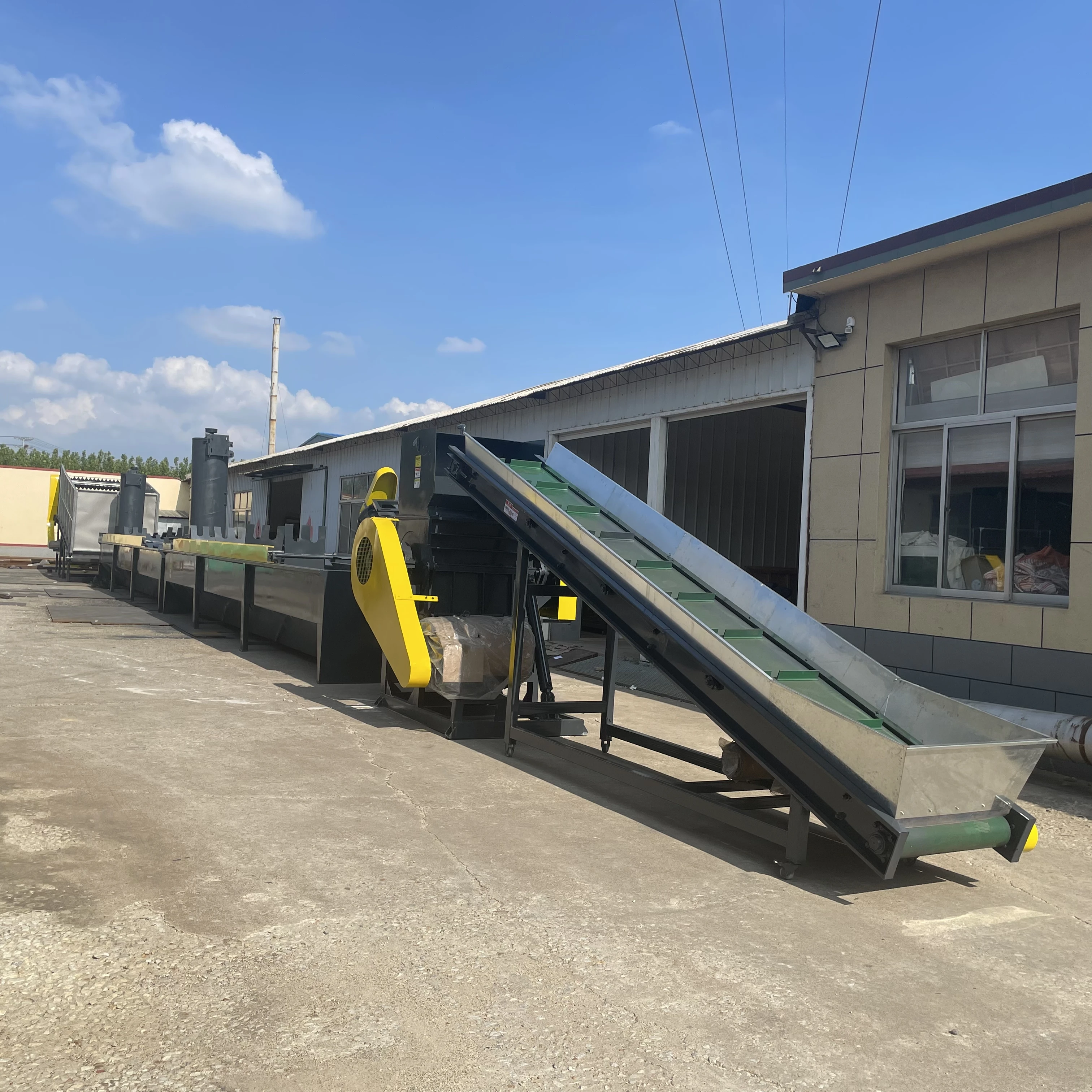 Automatic Multi function waste plastic recycling machine in recycle washing line pet recycling machine plastic bottle