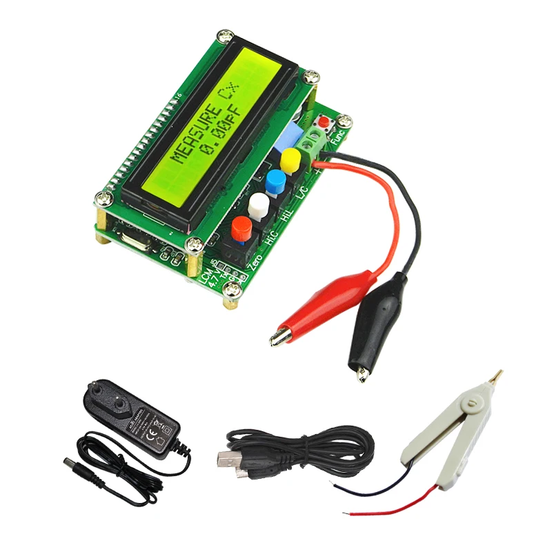 
JUNCTEK hot-sale precision 1pF-100mF 1uH-100H LC-100A-EU LC meter capacitance inductance meter with low price 