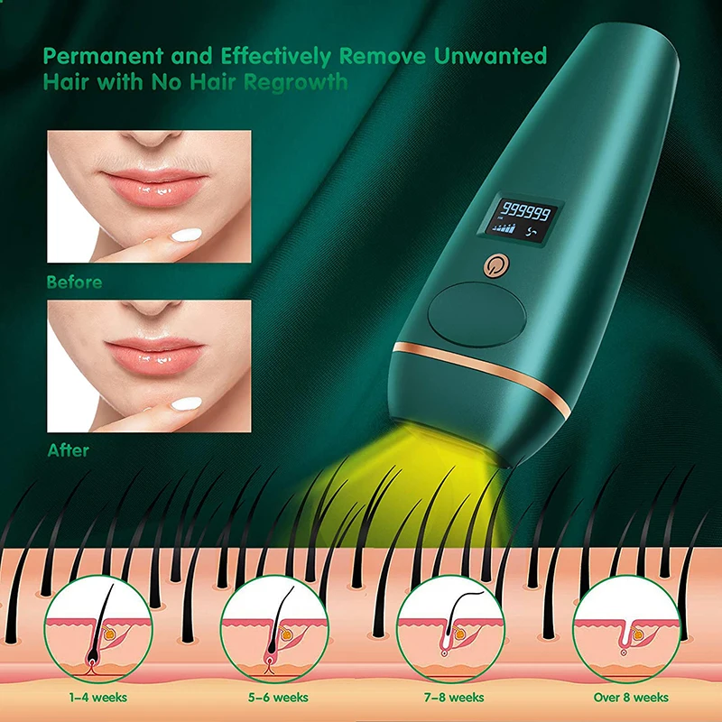 2019 Amazon Hot Sale As Seen On TV Electric Body Shaver Leg Hair Epilator For Women Painless