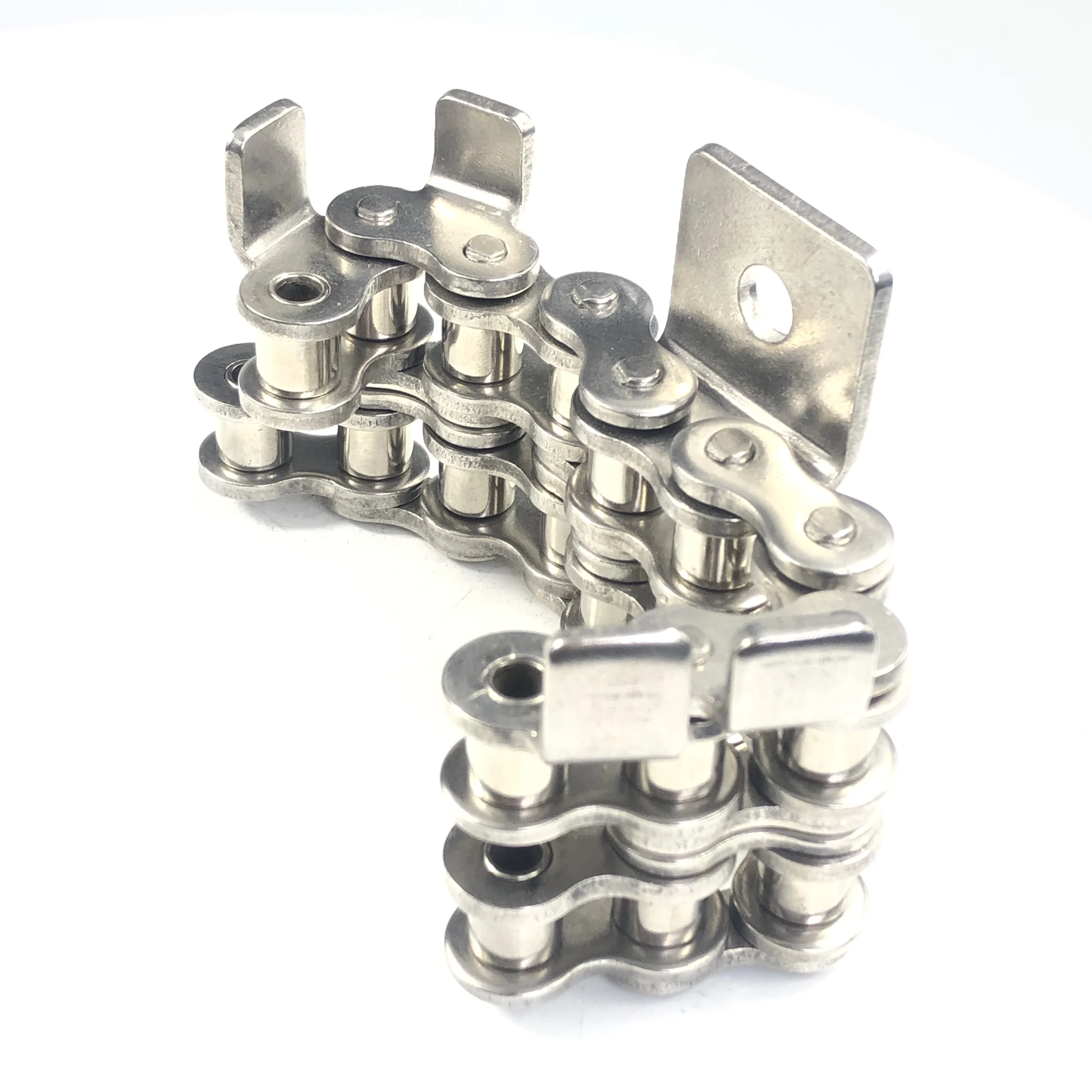 double  wide good quality   conveyor chain with attachment 08B-2 -A1