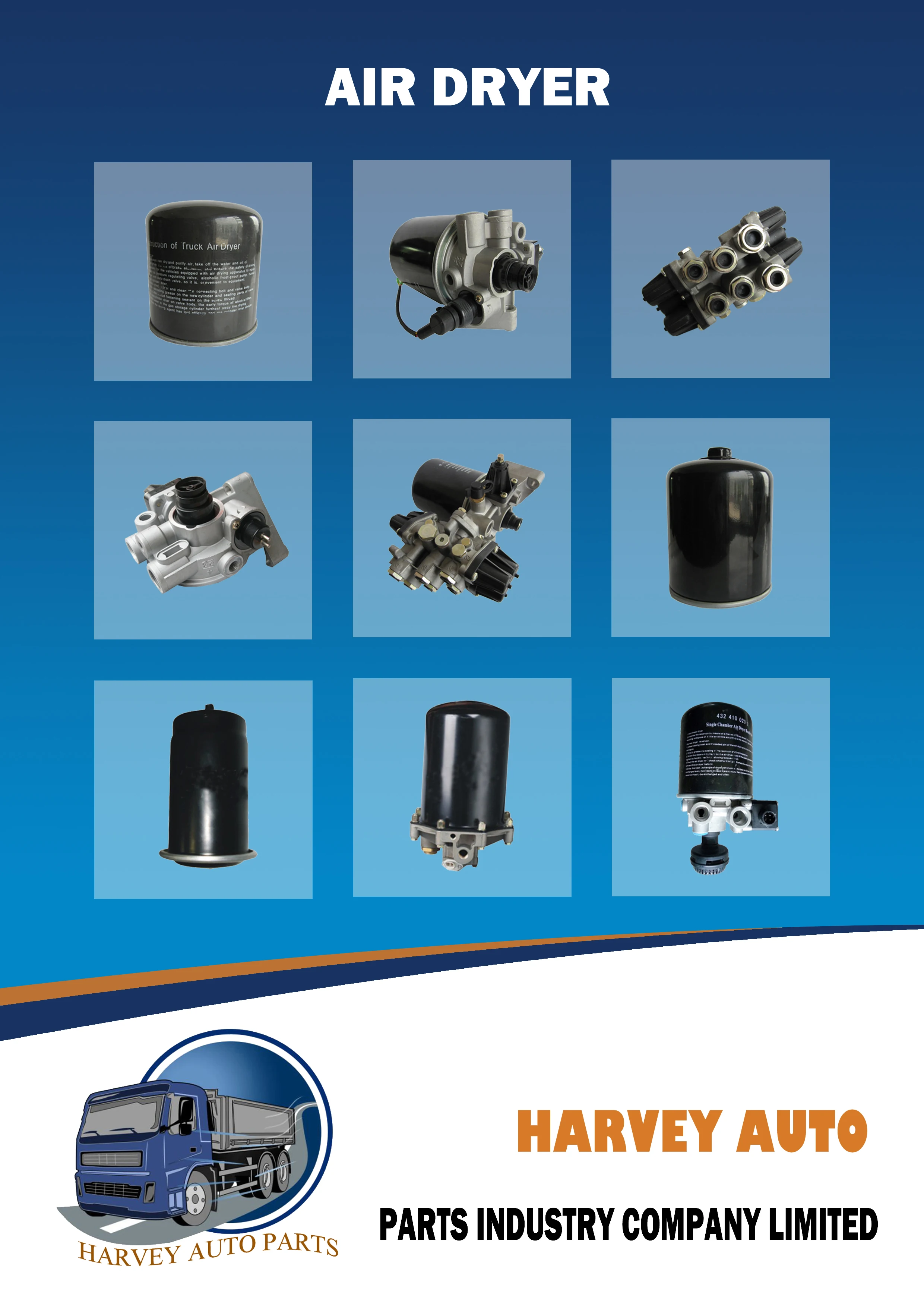 HV-A01 Truck Air Dryer Cartridge /Air dryer filter/Air Dryer (4324100202)