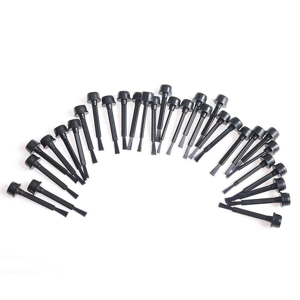 Заводская Низкая цена Высокое качество dupont белый и черный лак для ногтей отшелушивающая гель-кисть украшения