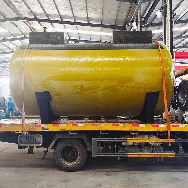 3000L underground anticorrosive stamping head underground diesel tank directly supplied by manufacturers