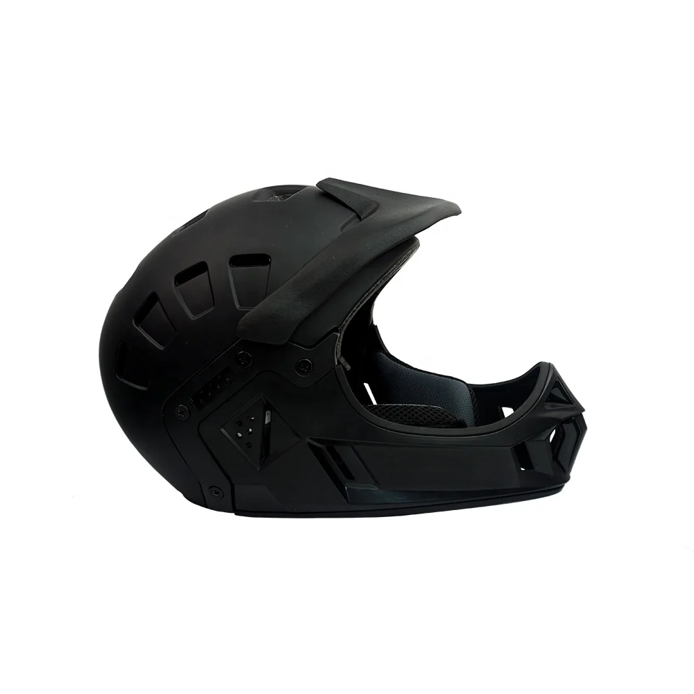 ODM 1 pcs 34 flip up green helmet urban mountain bike full face helmet downhill helmet