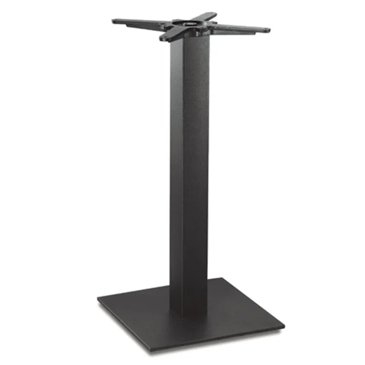 Vintage steel coffee table base cheap metal dining table base high bar table base