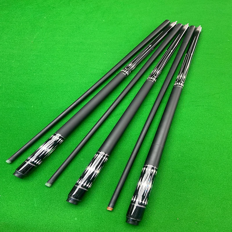 2/1 Joint Snooker Pool Cue Highly 10MM trip size  carbon fiber Pool Cue highly accurate graphite carbon fiber Pool Cue