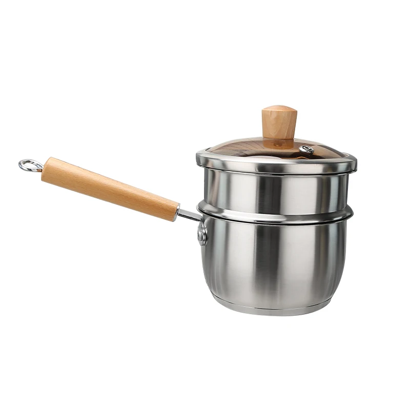 18cm Stand Handle Sauce Pan Cookware Set with Lid and Chain and Sauce Pan Duty Stock Pots & Sauce Pans