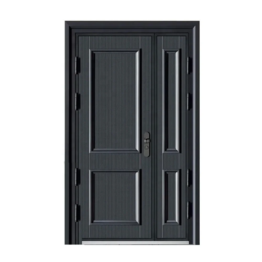 Latest Design Steel Security Door Modern Residential Cast Door Turkish Style Armored Door