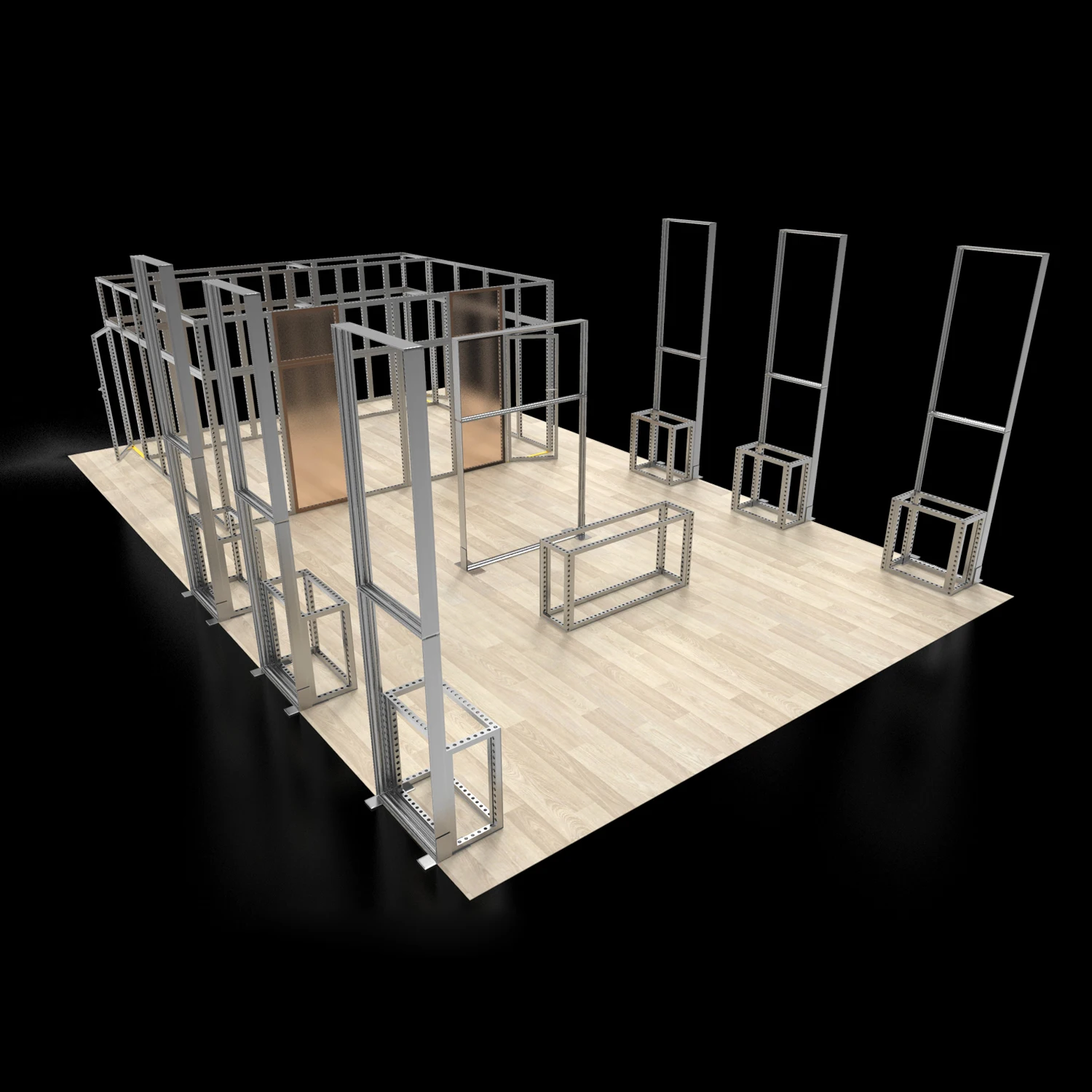 
 Выставочный стенд для автономной ткани 20 х30, выставочный стенд для проведения мероприятий, выставочный стенд для розничной торговли на заказ  