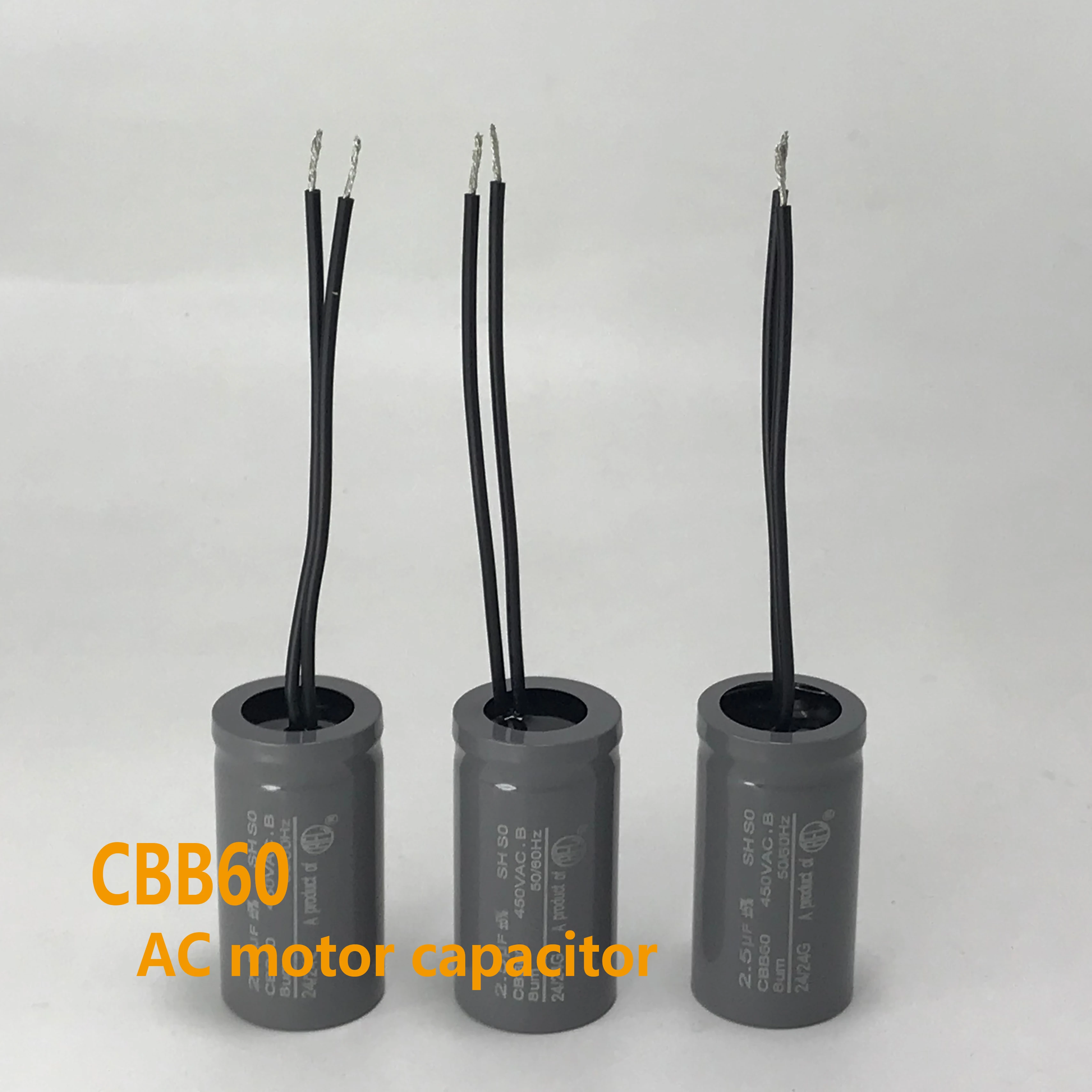 Universal capacitor CBB60 Replaceable celling Fan Capacitor for 450V14uf capacitor
