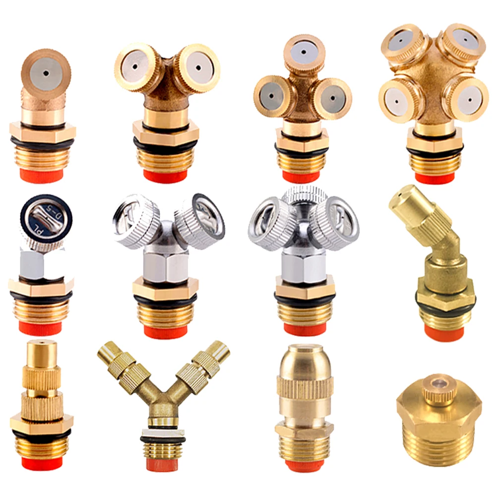 YS 1/2' Adjustable Garden Agricultural Mist Nozzle Irrigation Sprinkler