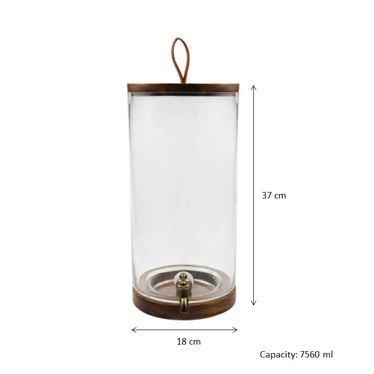 Wholesale factory price cold beverage, beer glass dispenser with tap