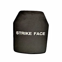 Light weight NIJ IV ceramic hard aluminum oxide/silicon Carbide Bulletproof Plate