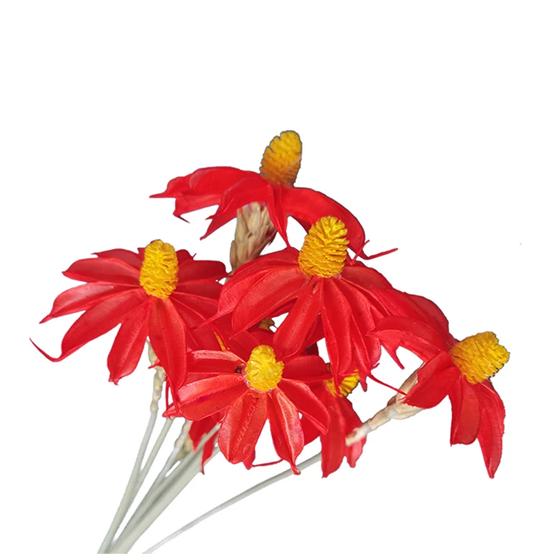 Cheap Price New Arrived  Dried Artificial Flowers  Preserved Handmade Gem Orchids Flower For Home Decor