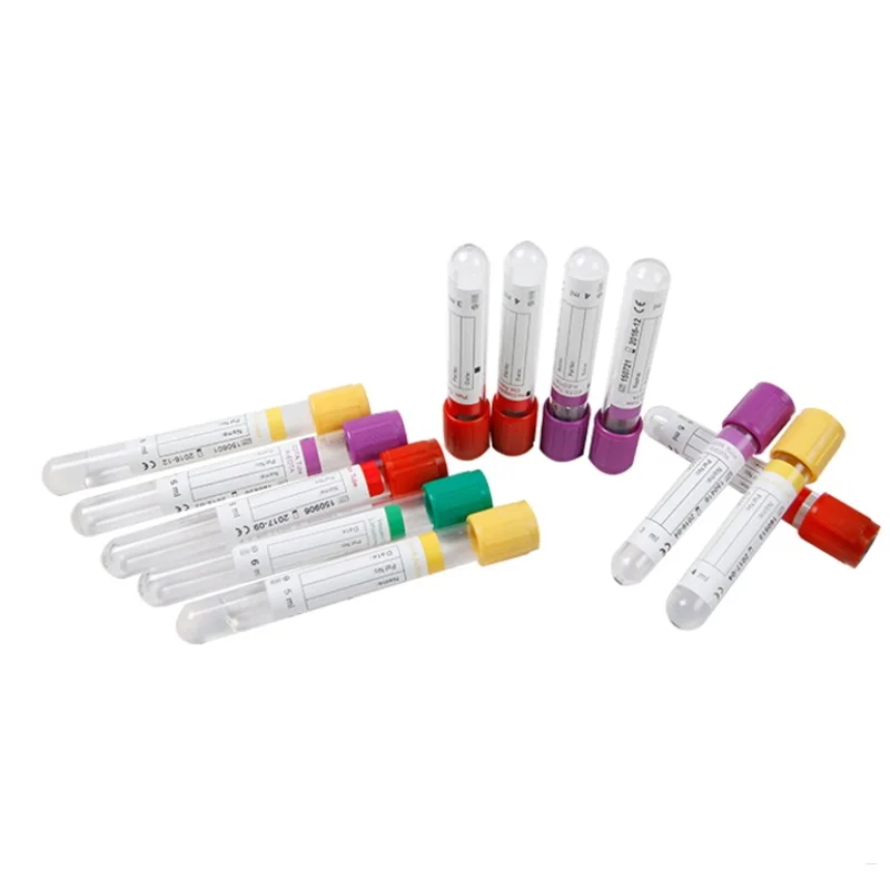 
good price 6ml 10ml disposable glass medical PET nextube k2 edta gel plain non vacuum blood test collection tubes 