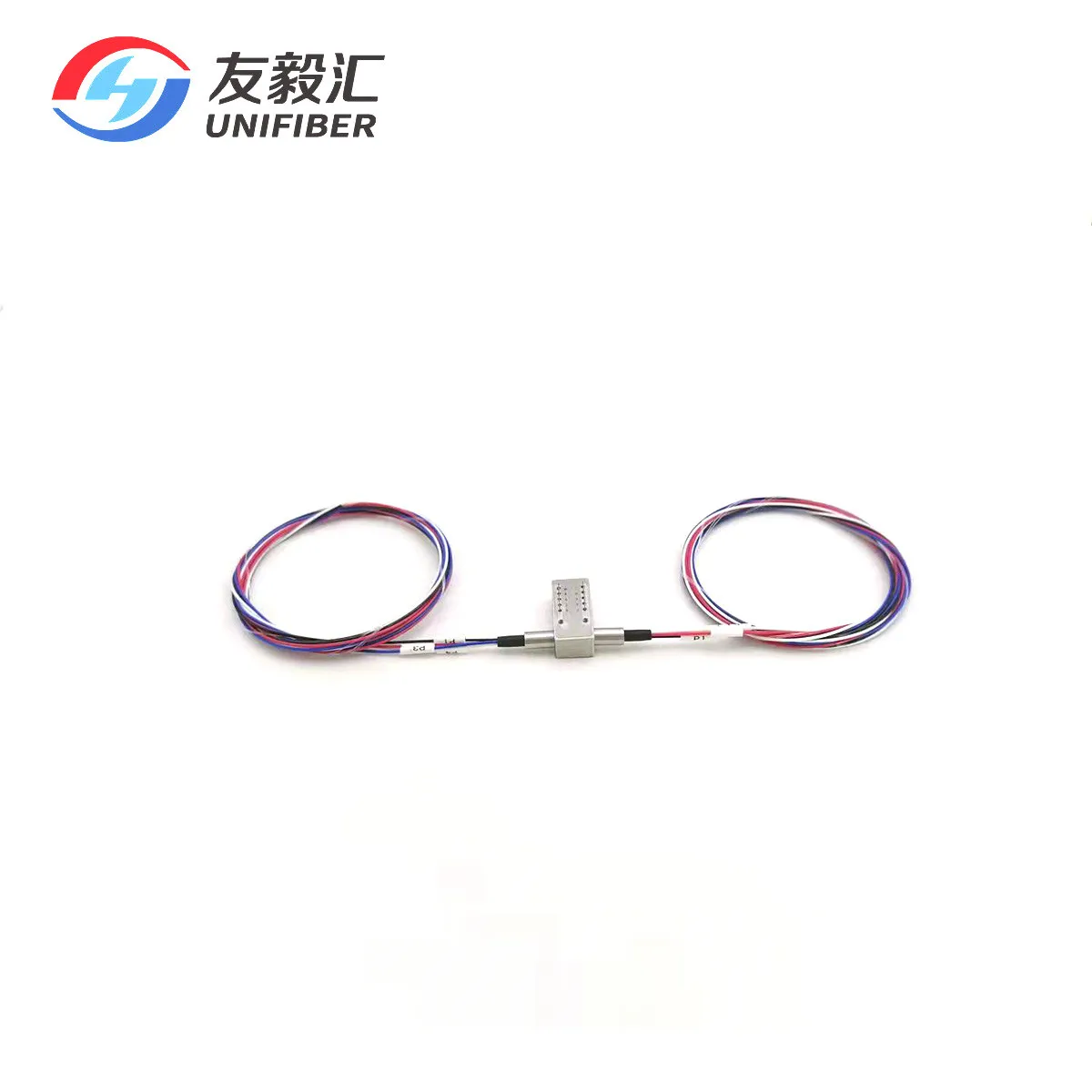 Single Mode 2x2F Mechanical Optical Fiber Switch 5V Non-Latching 1310/1550nm