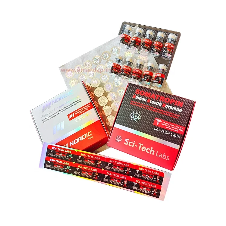 VS-364 Hot sell bodybuilding injection vial 10ml vial label and box 2ml 10ml s injection vial packaging