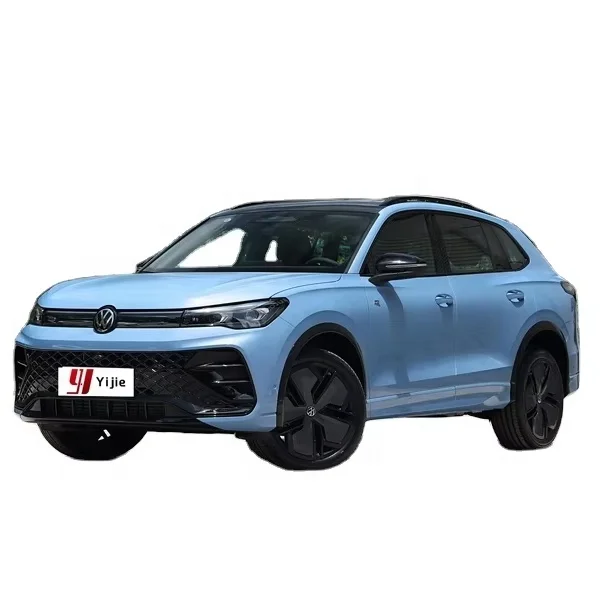 2024 New Volks-wagen Tiguan L SUV 7-DCT High Speed 220PS PHEV 5 Leather Seats R20 Tires Automatic Gearbox AWD Drive Gasoline Car