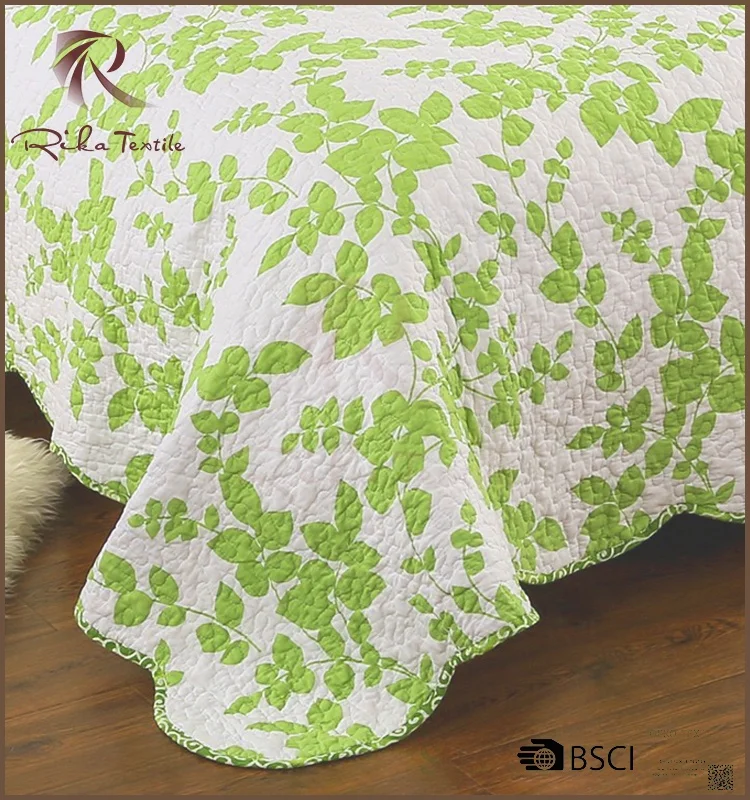 
luxury durable cotton bedspread with cheap price 