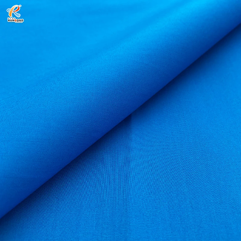 Rundong  wholesale high quality  Polyester Taffeta Fabric Plain Suit Garment Bag Lining Fabric