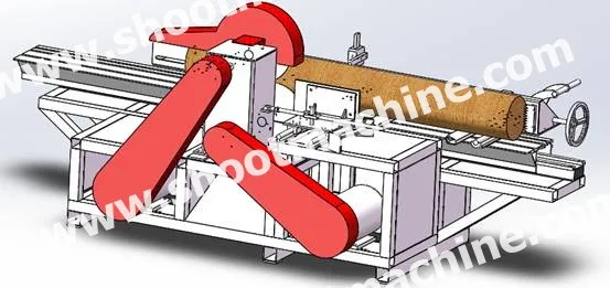 Shoot Brand Woodworking Economic Log Single Cutting Saw Machine, SHMJ3026/SHMJ3015