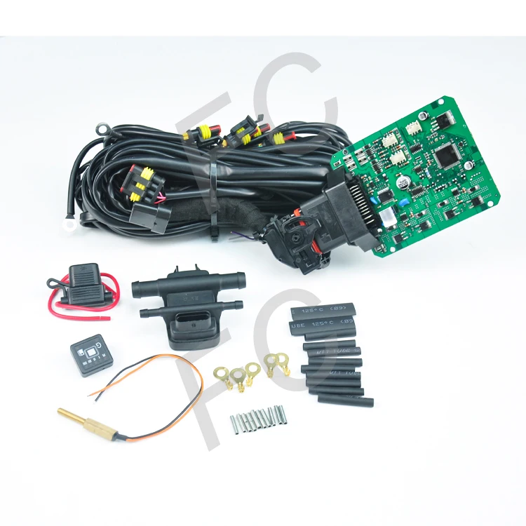 auto vehicle petrol to lpg gas engine  gas 4 cylinder  MP48 OBD 2 GNV CNG autogas conversion kit mp48 electronic ECU Kits
