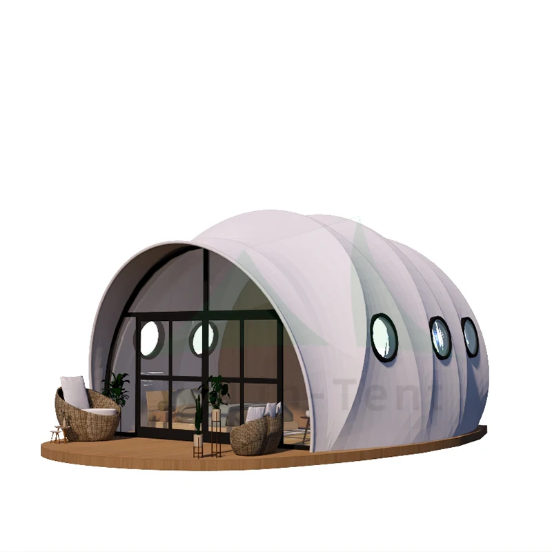 Eco-Friendly Membrane structure tent dome house  geodesic dome tents