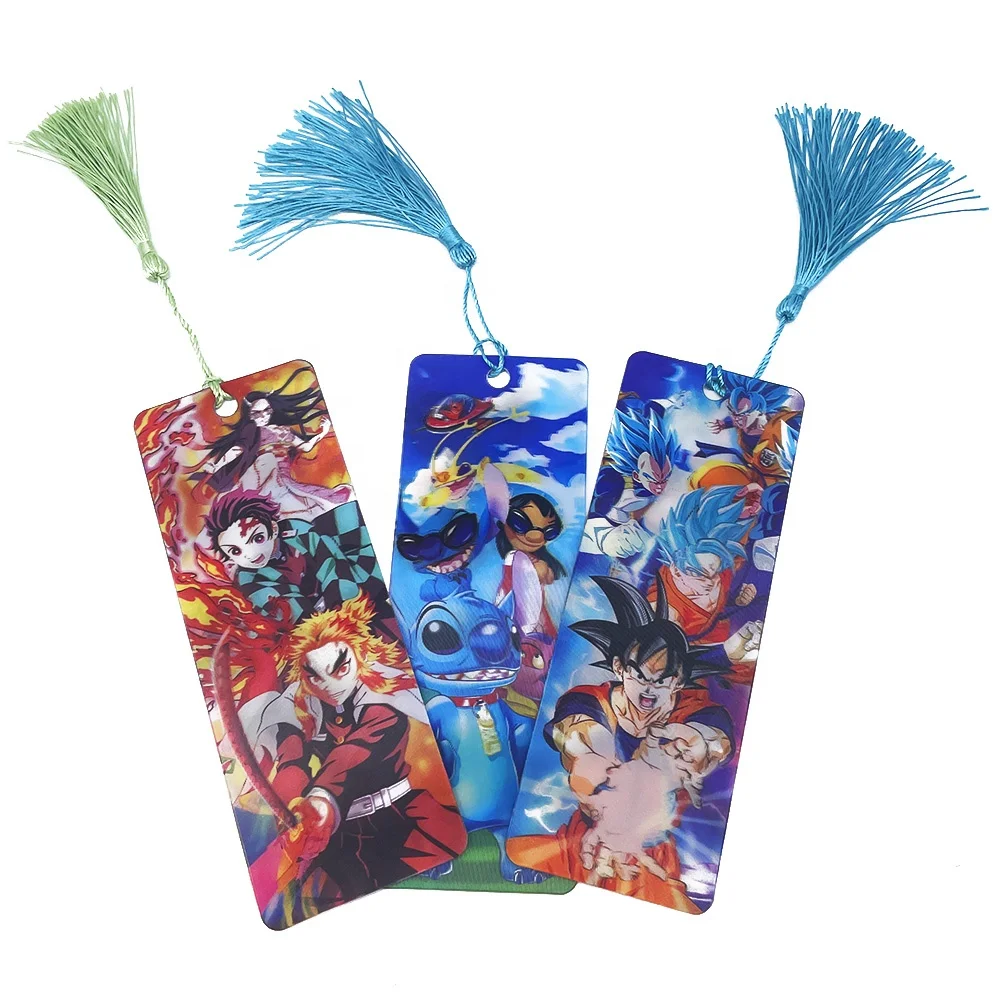 2024 Hot Selling Beautiful Picture Scenery 3d Lenticular printing bookmark