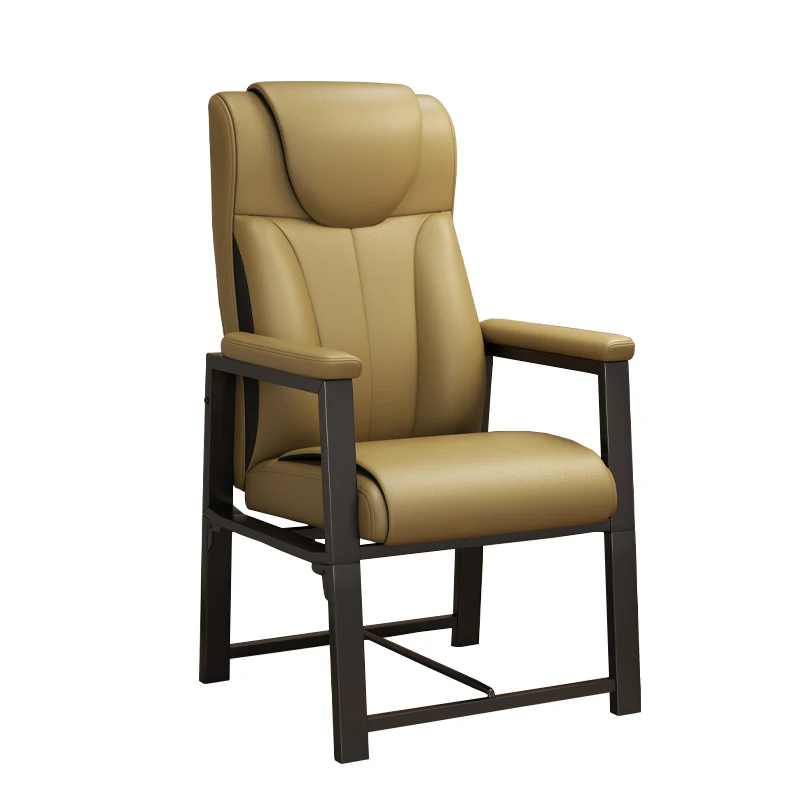 Direct from China Factory Office Ergonomic Genuine Leather Chair with Back Support Color Conference Chair Set of Two