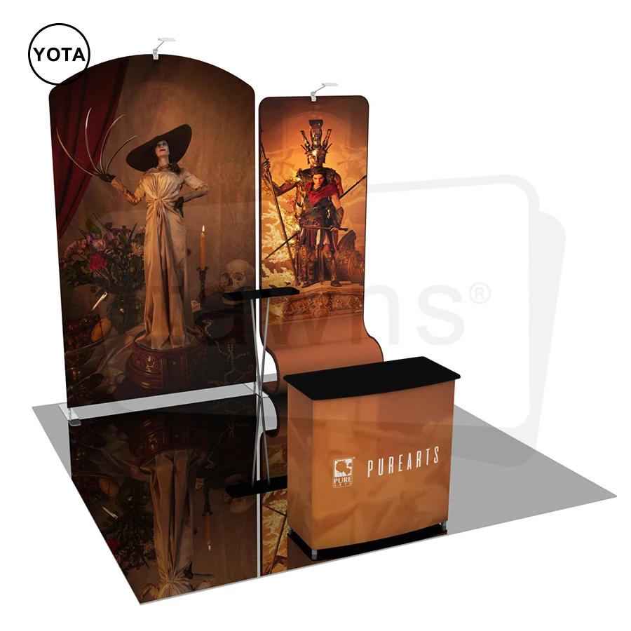 Tawns Fashionable 10x10 Aluminum Portable Exhibition Booth