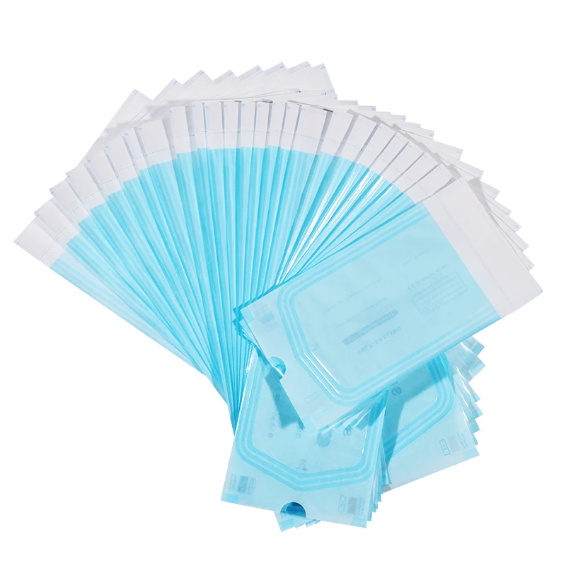 Professional Nail Tools disinfect Nail salon use Self Seal Sterilization Pouch for dental clinic/ salon