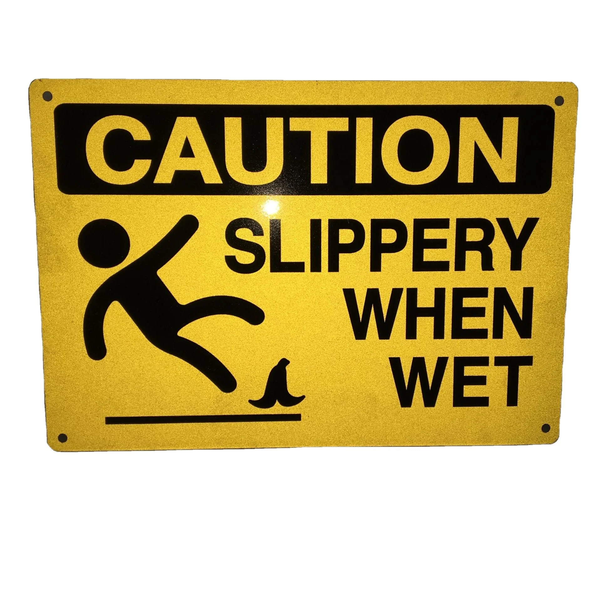 TS02B Wholesale Aluminum Reflective Street video surveillance camera CCTV Warning Security Yard Sign Board,Safety Road Sign Boar