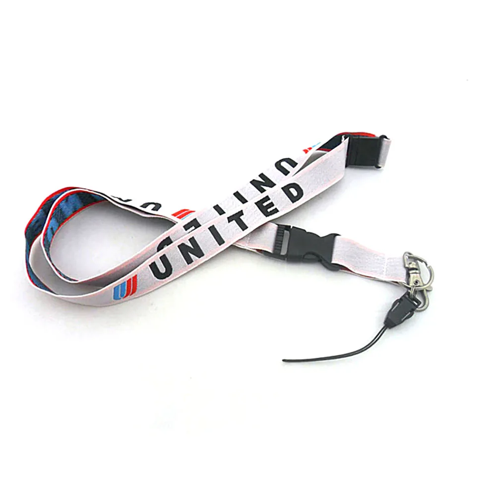 Manufacturer custom promotional high quality polyester lanyard custom woven logo long USB lanyards accessories for mask lanyard